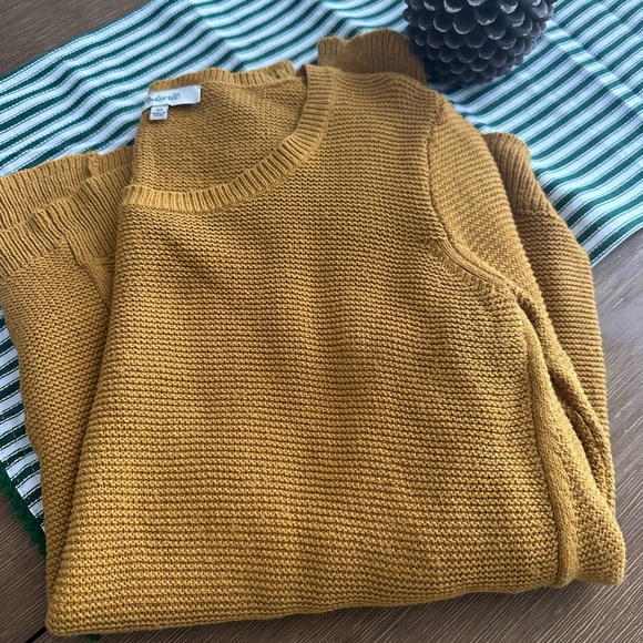 Madewell Gold  Yellow Women's Sweater - Picture 4 of 4